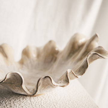 Bloom Centrepiece Bowl - Oyster
