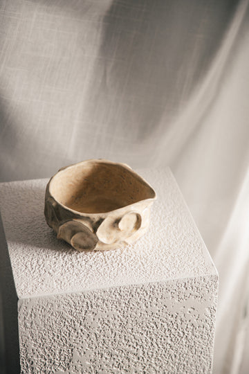 Detailed Matcha Bowl - Sandstone