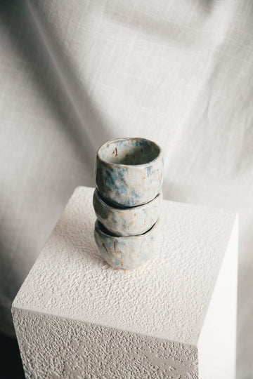 Espresso Cups (Set of 3) - Reef Blue
