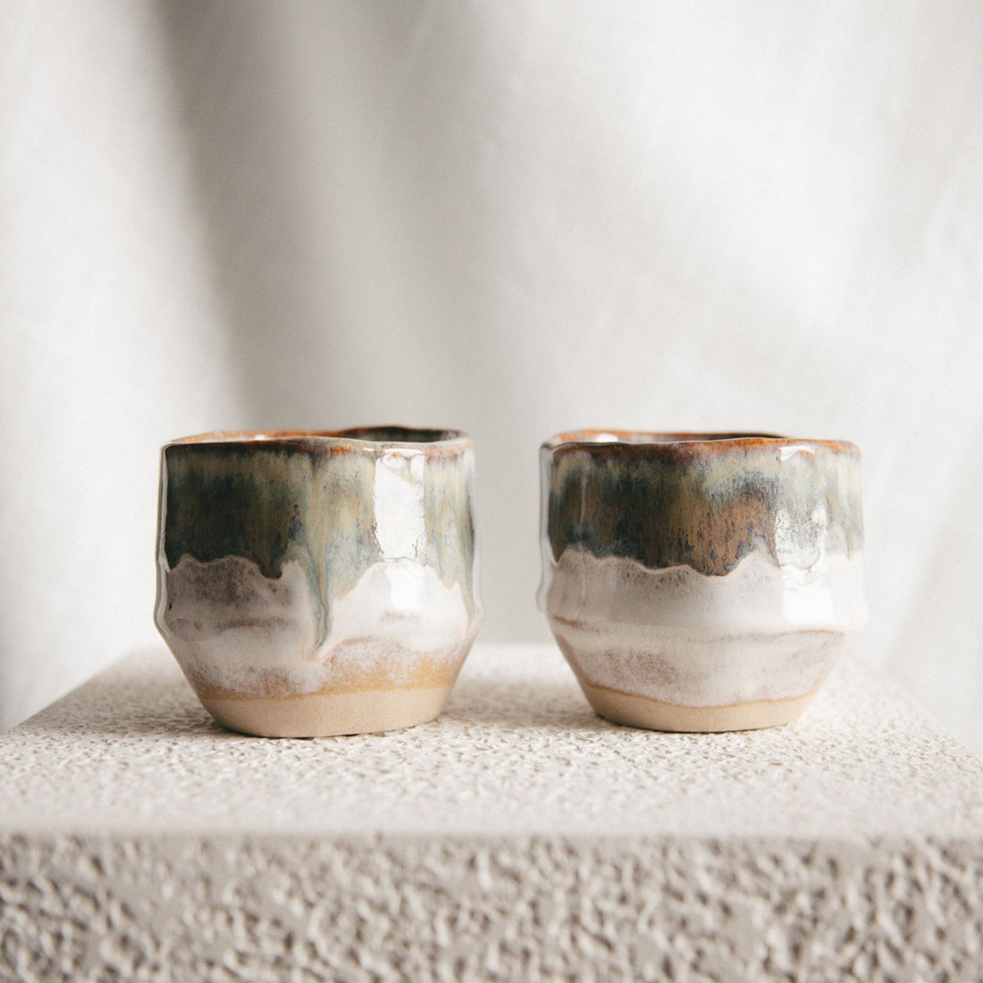 Cappuccino Cups (Set of 2) - Forest