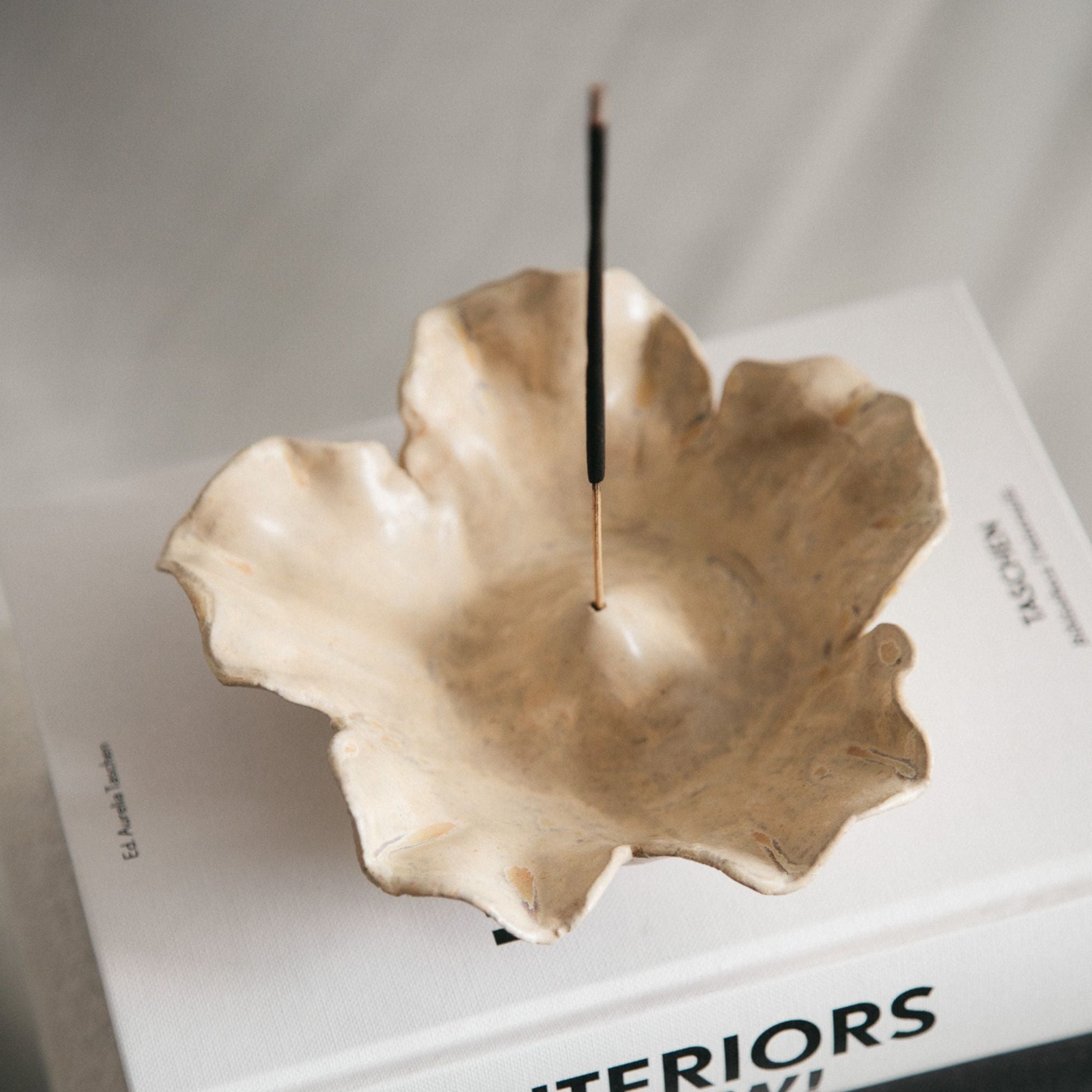 Bloom Incense Holder - Sandstone