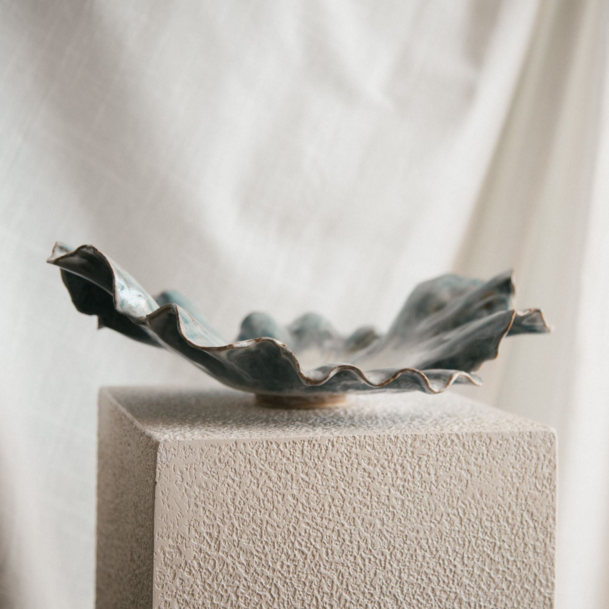 Bloom Centrepiece Bowl - Capri Blue