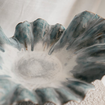 Bloom Centrepiece Bowl - Capri Blue