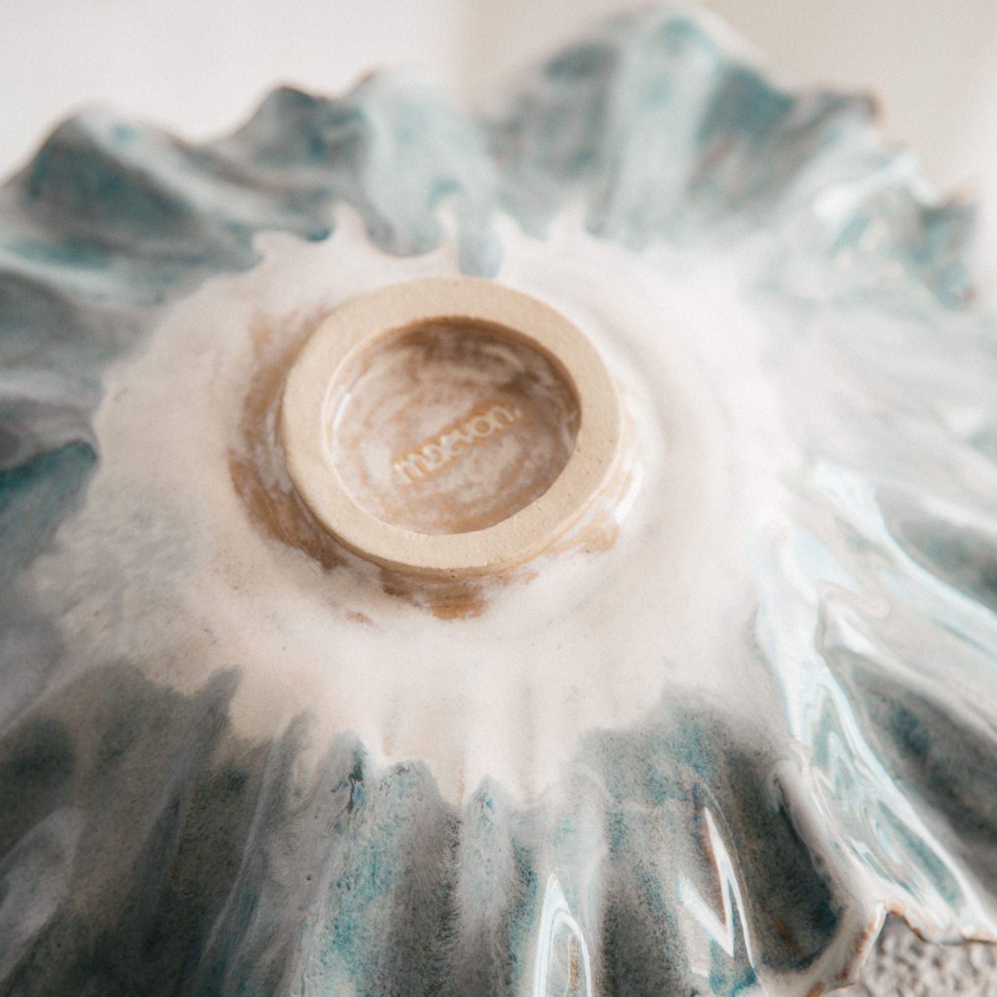 Bloom Centrepiece Bowl - Capri Blue