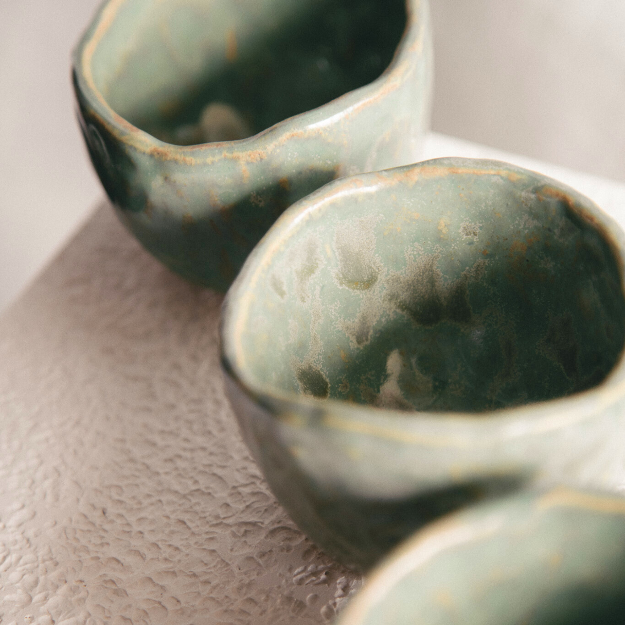 Espresso Cups (Set of 3) - Jade