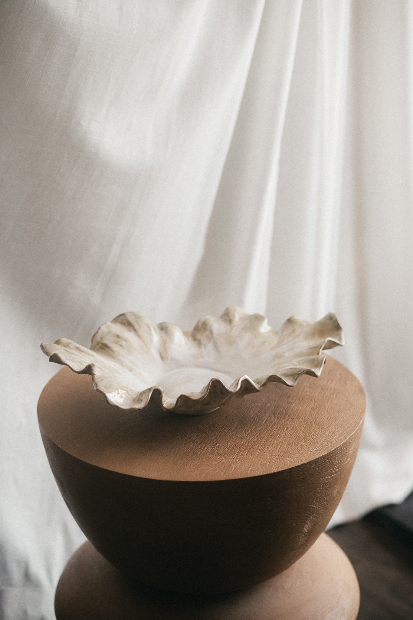 Bloom Centrepiece Bowl - Moss