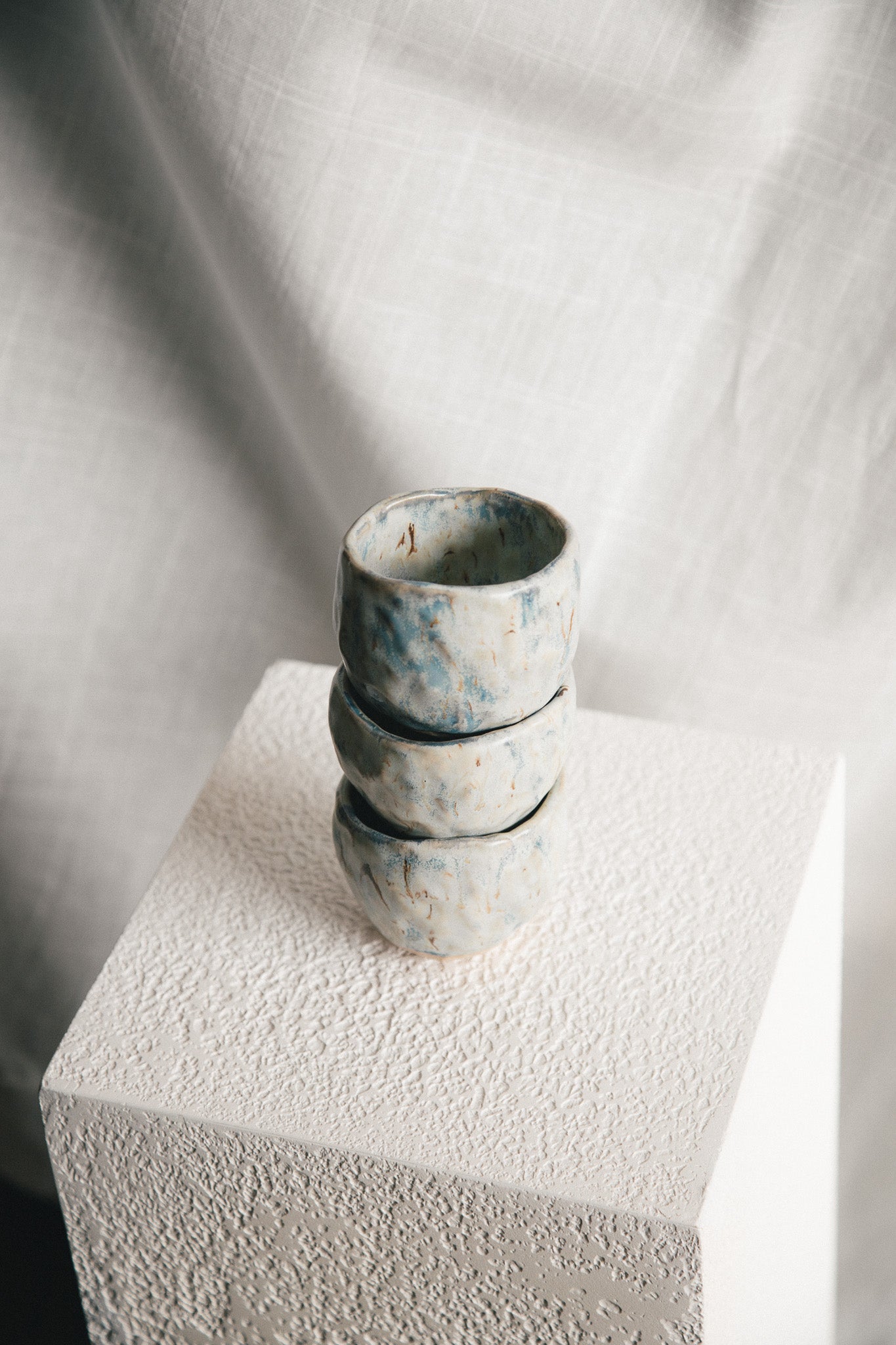 Espresso Cups (Set of 3) - Reef Blue