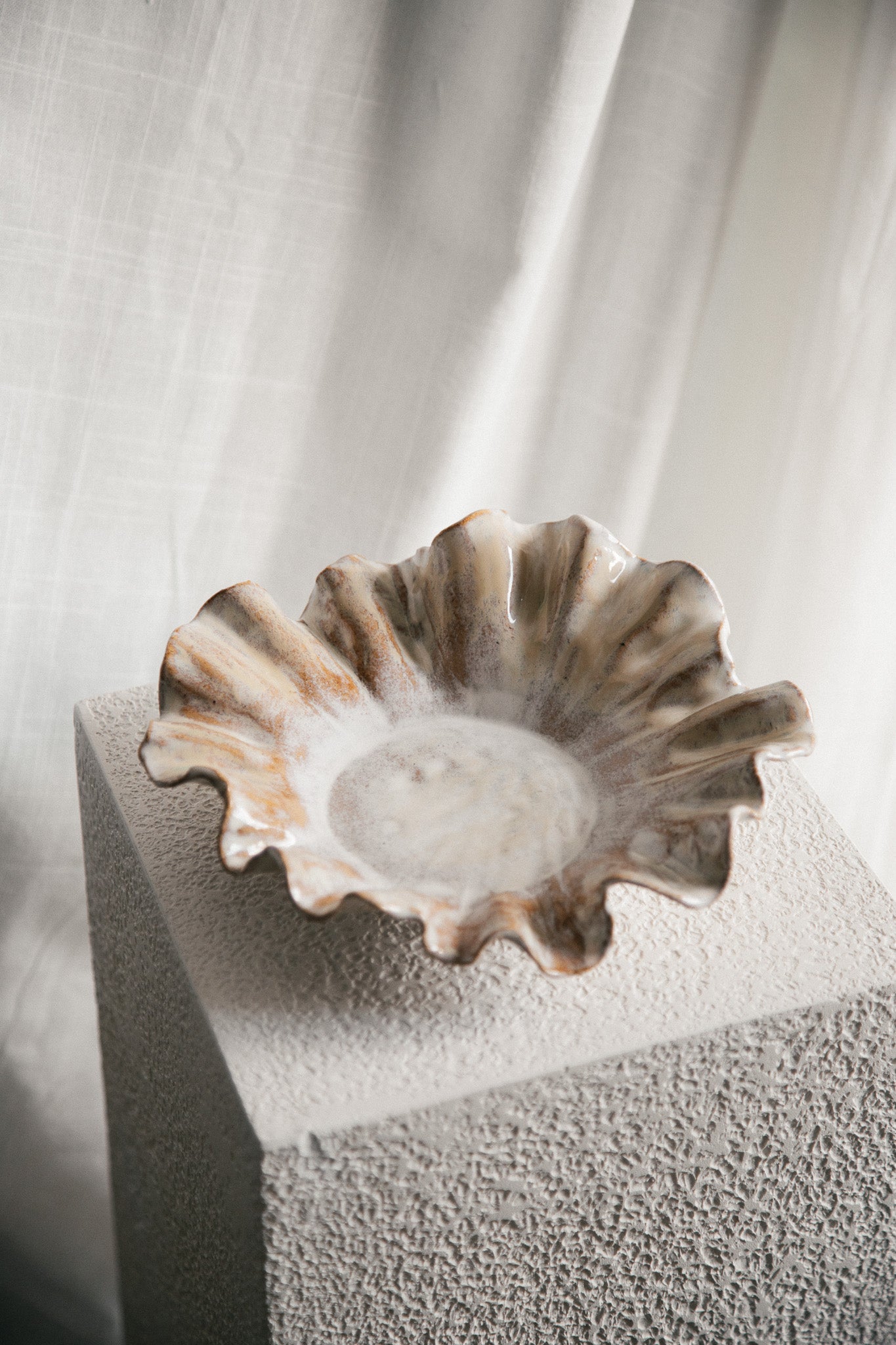 Bloom Dish - Oyster