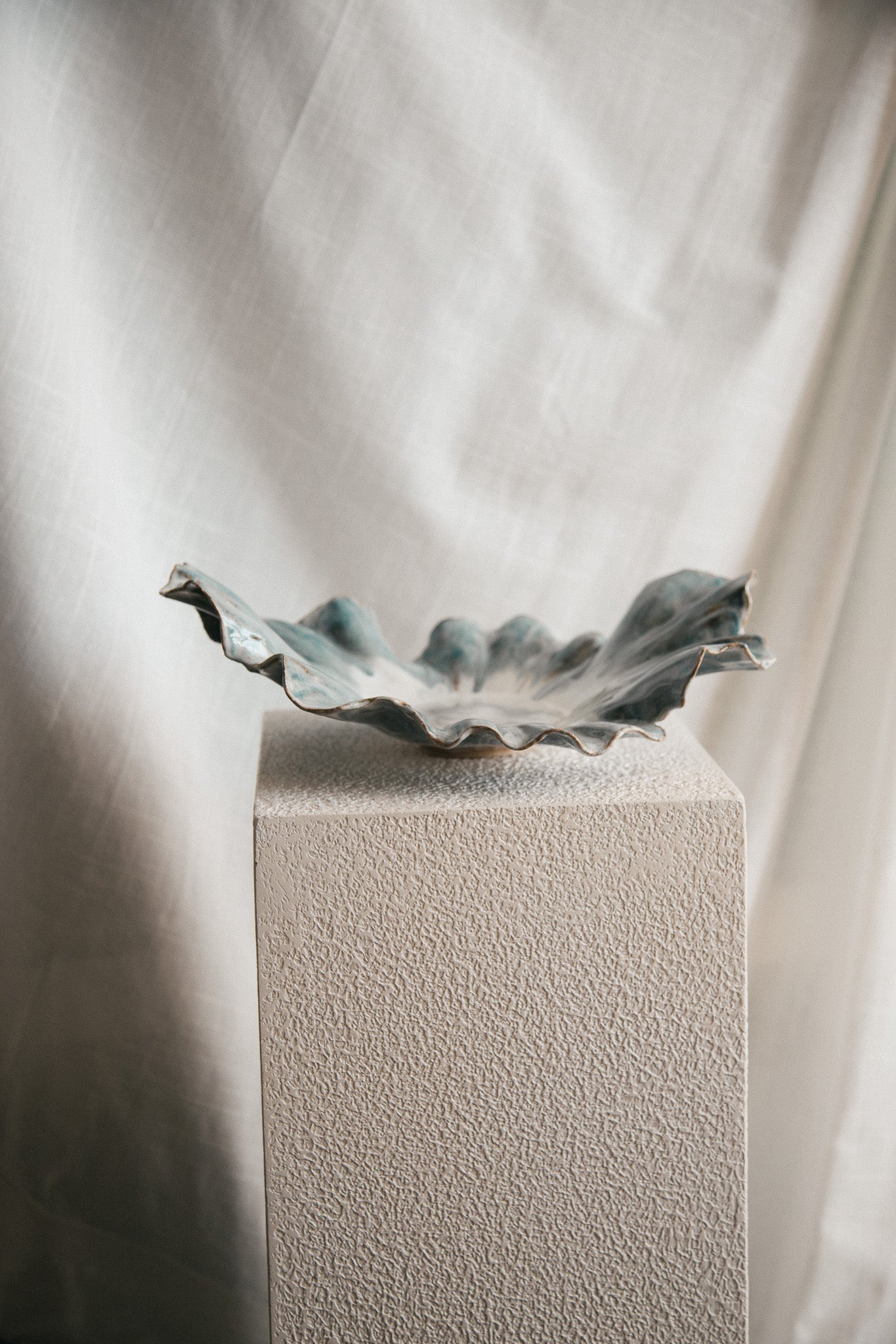 Bloom Centrepiece Bowl - Capri Blue