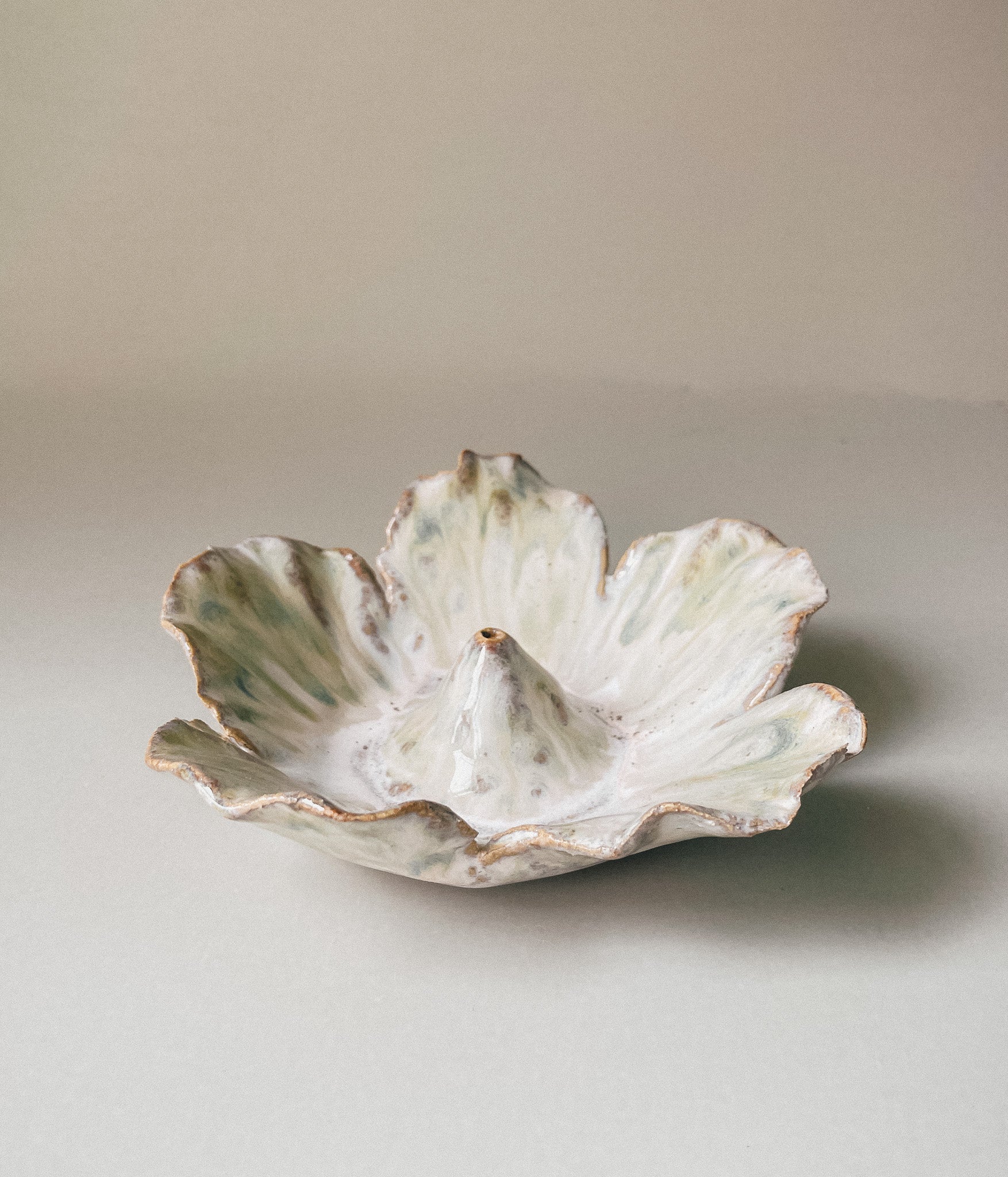 Bloom Incense Holder - Moss