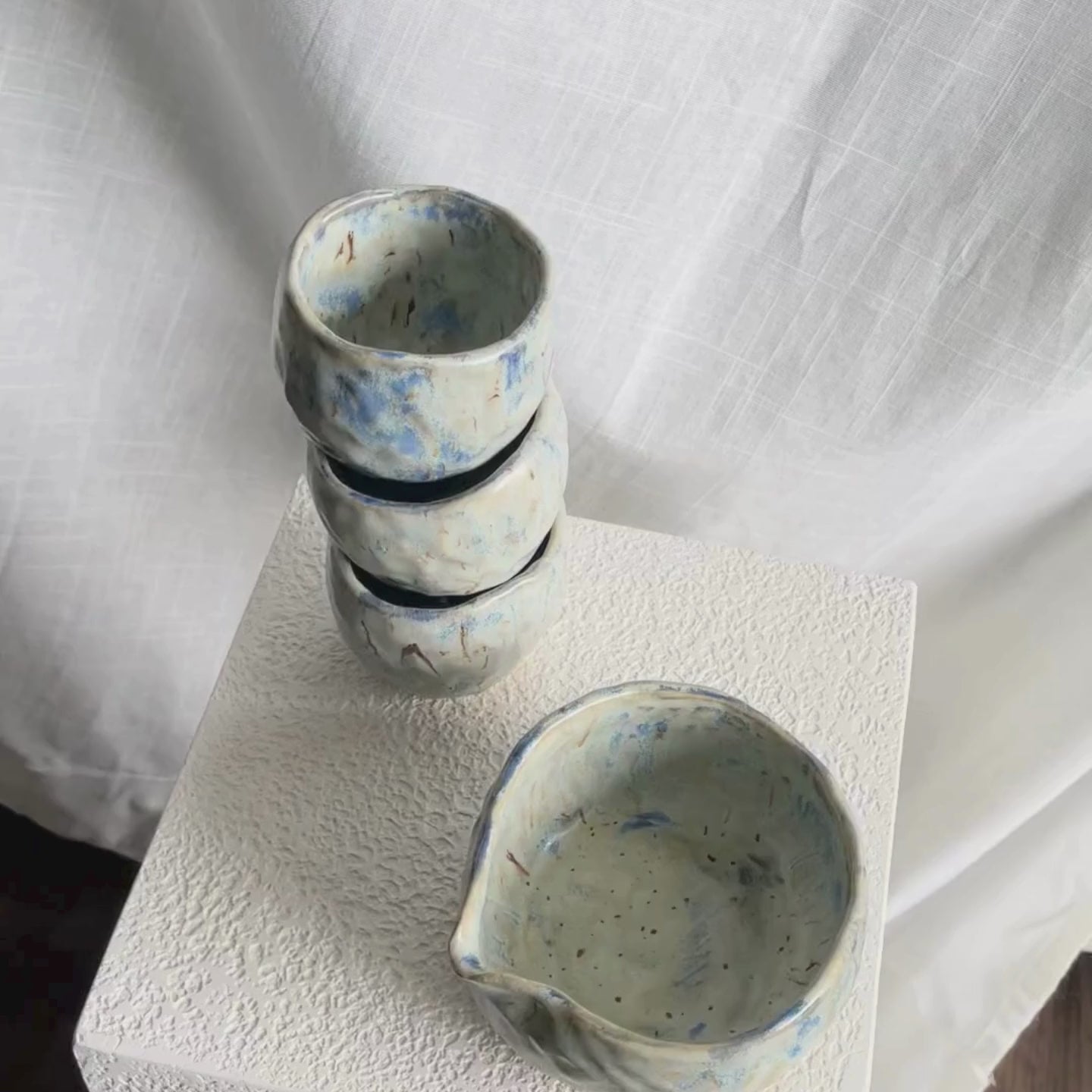 Classic Matcha Bowl - Reef Blue